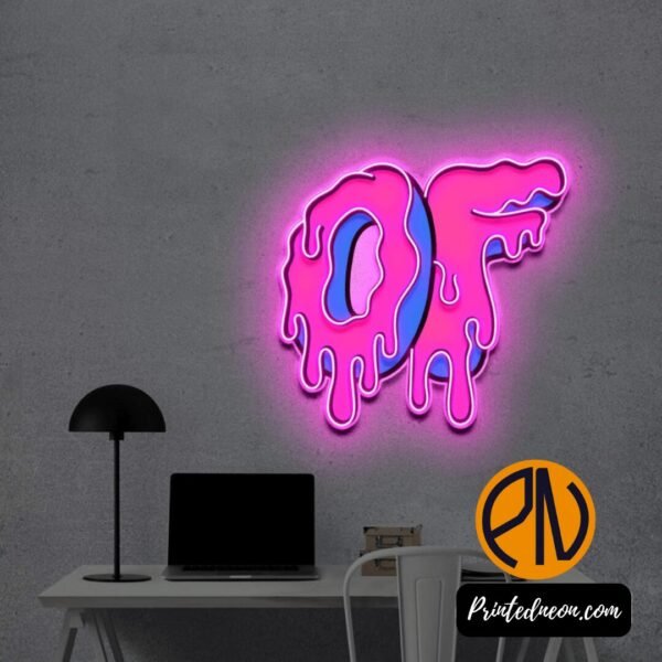 OFF-PINK PRINTED NEON