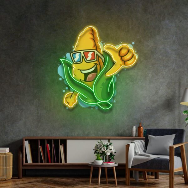 Cool Corn LED Neon Sign Light Pop Art