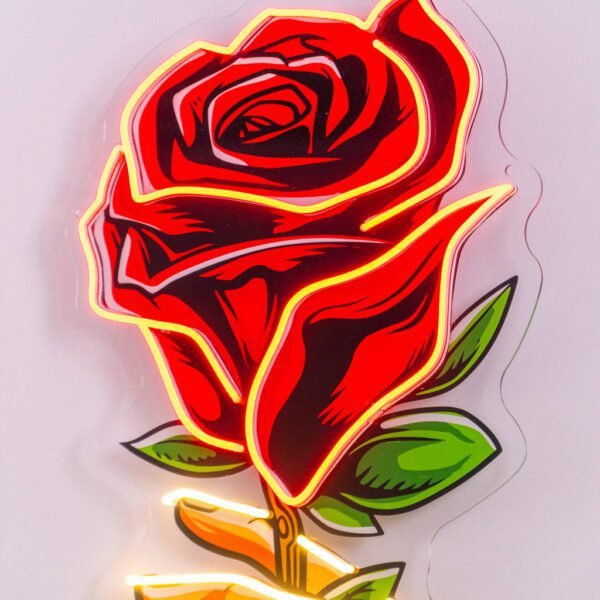 Roses Gift LED Neon Sign Light Pop Art